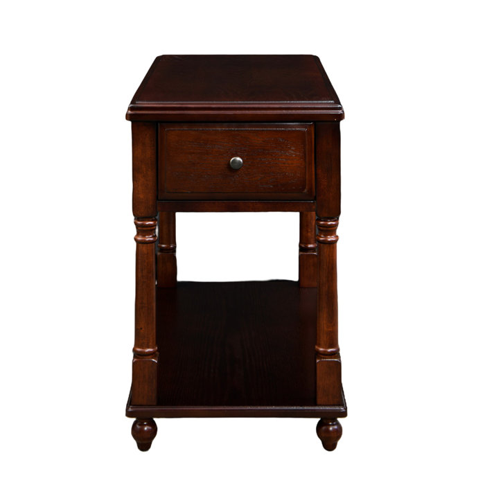 Canora Grey Dalury 25.4'' Tall End Table with Storage Wayfair